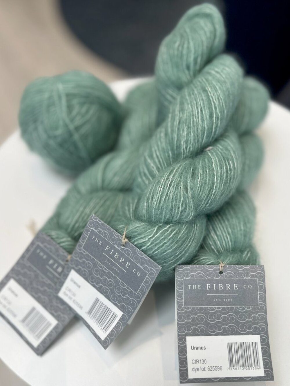 Cirro by the Fibre Co - Uranus (light green) (sport weight)